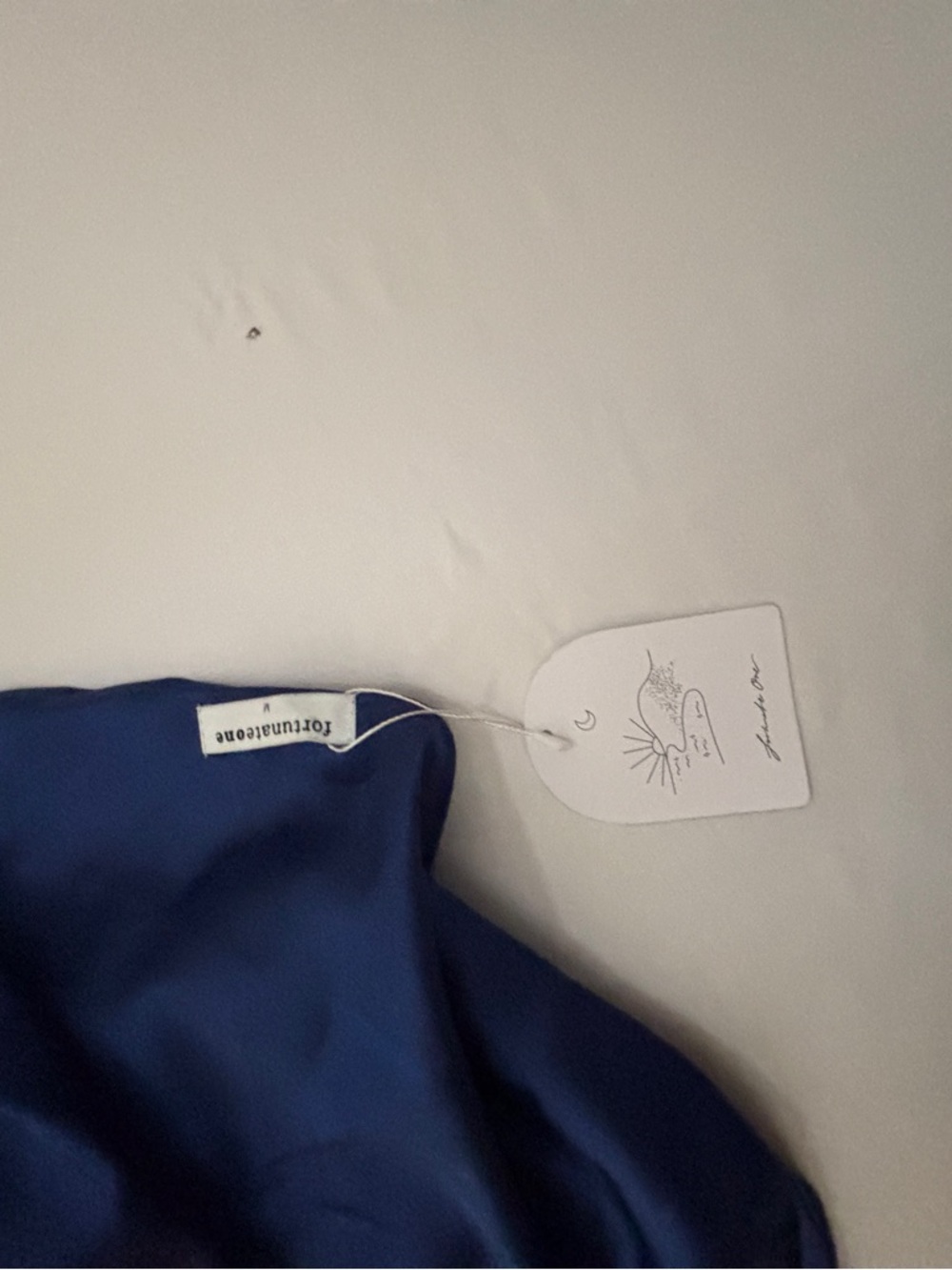 Royal Blue Slinky Strapless Form-fitting Dress ~ New Women’s Size 10 - Picture 15 of 15